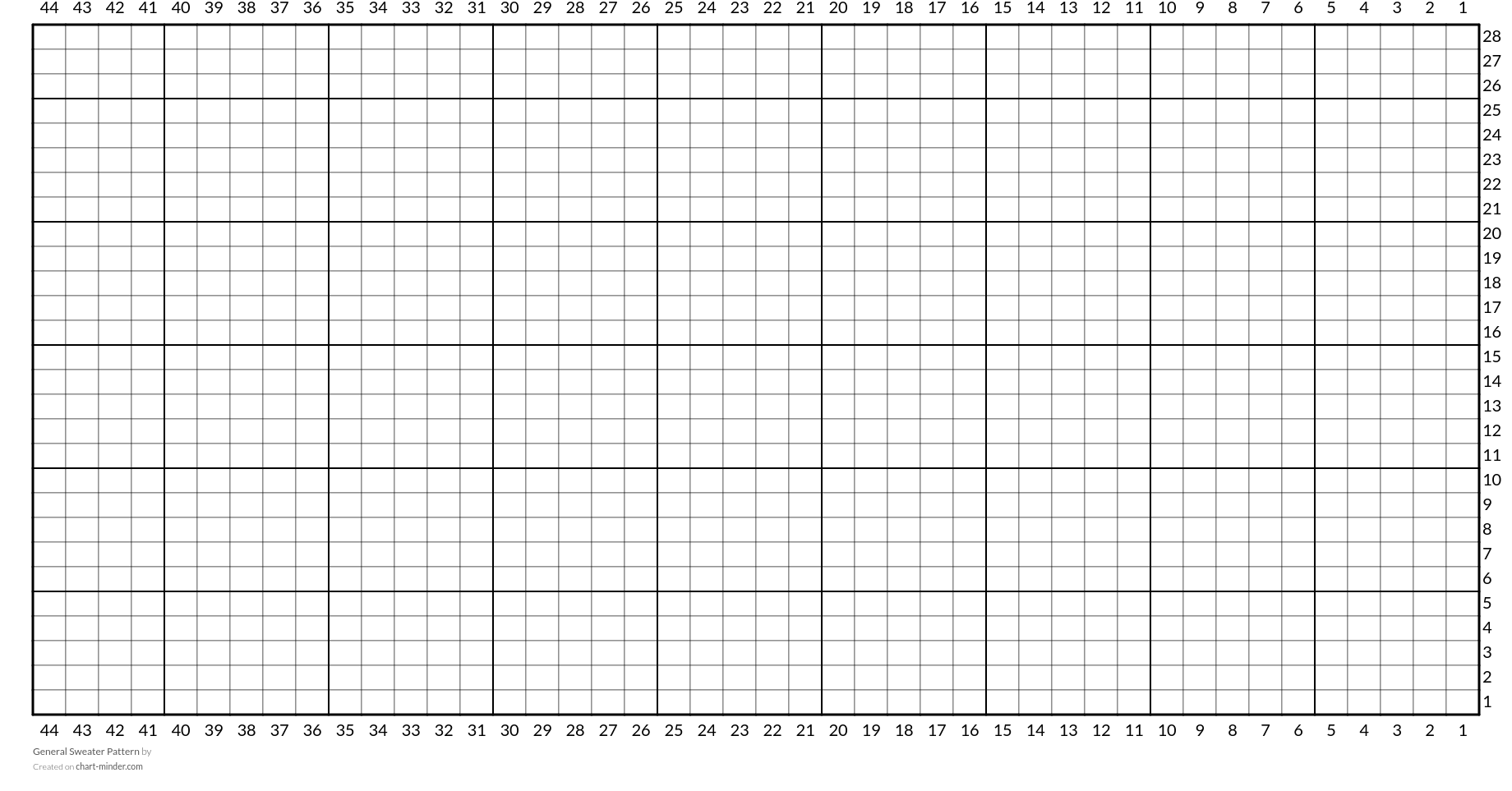 General Sweater Pattern