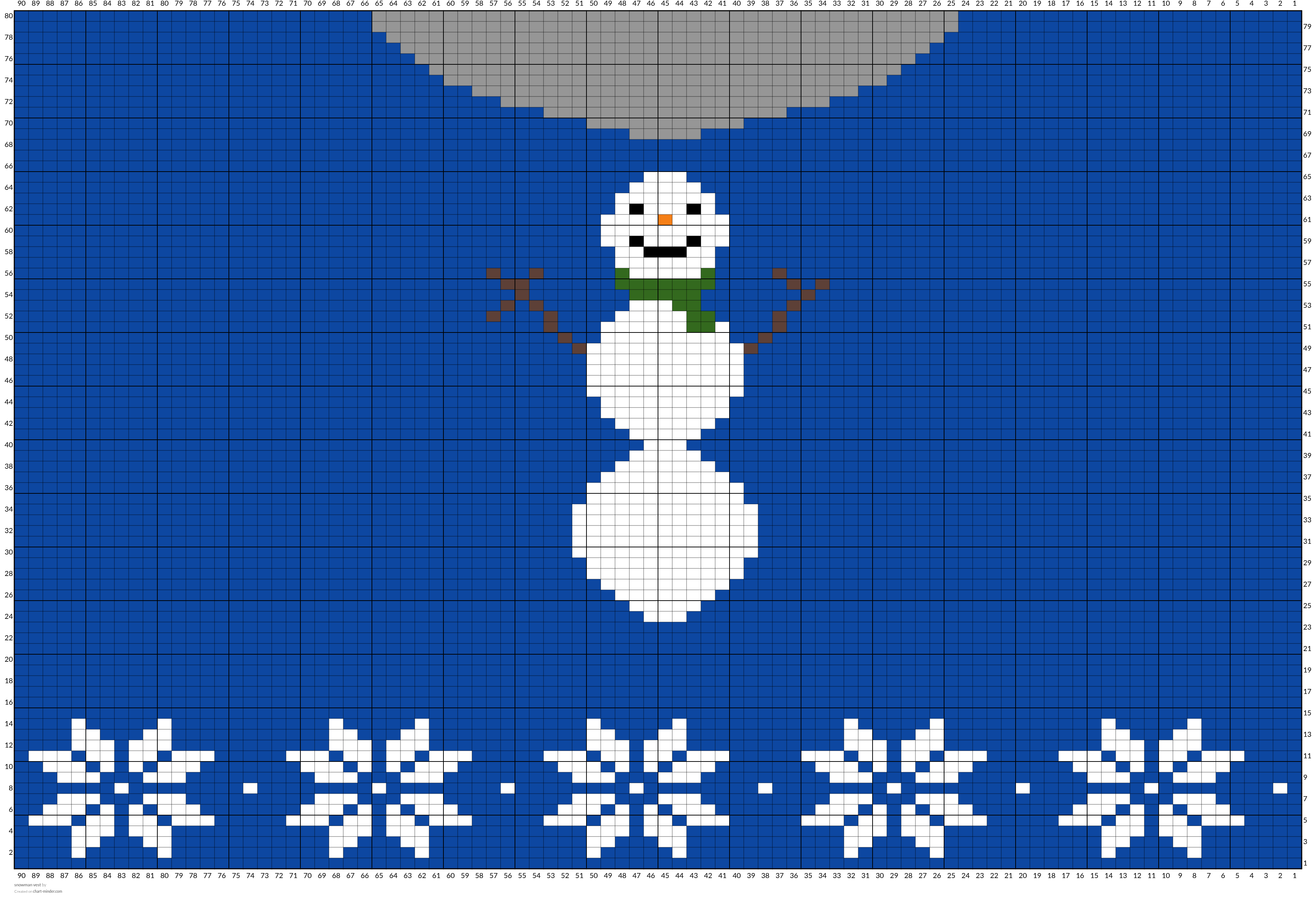 snowman vest