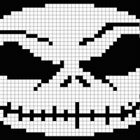 skellington (green) 65x35