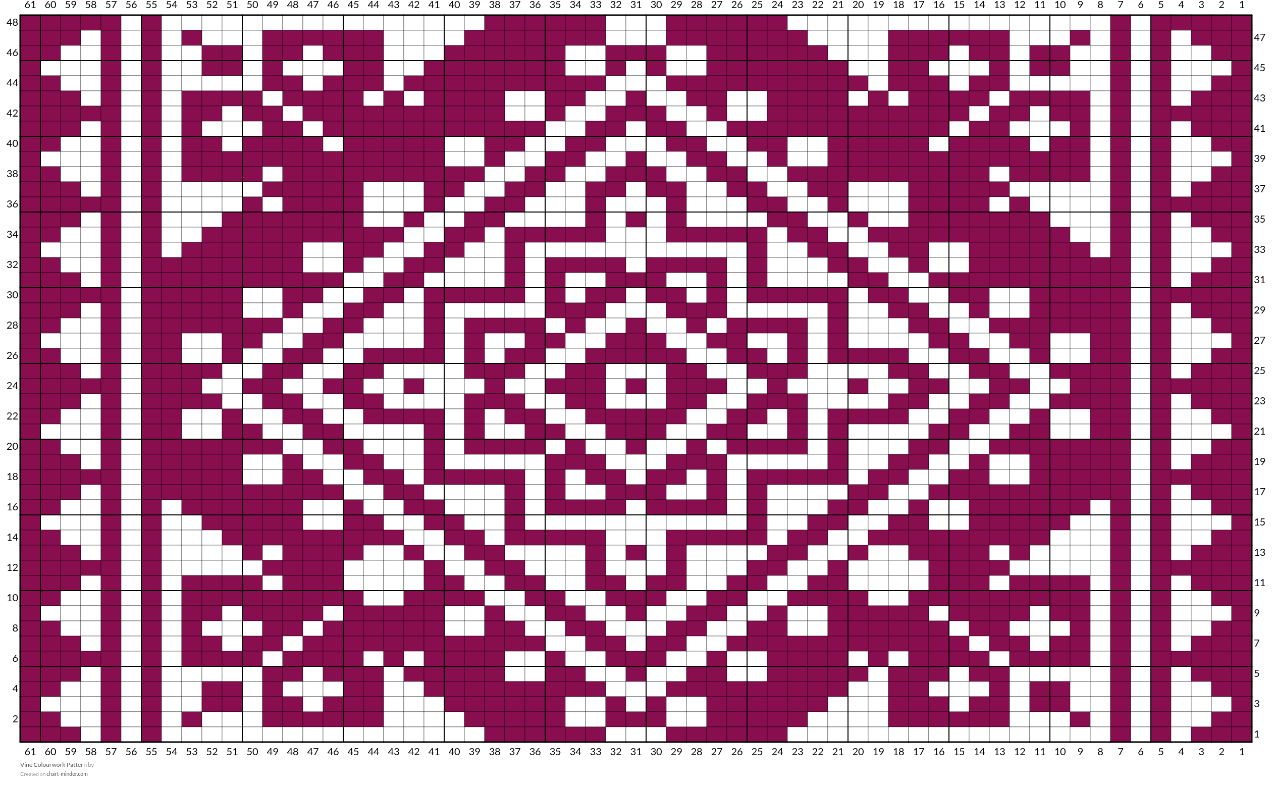 Vine Colourwork Pattern