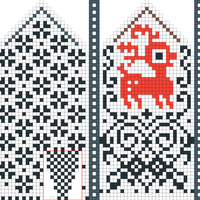 Copy of Selbu Mittens Blank Chart