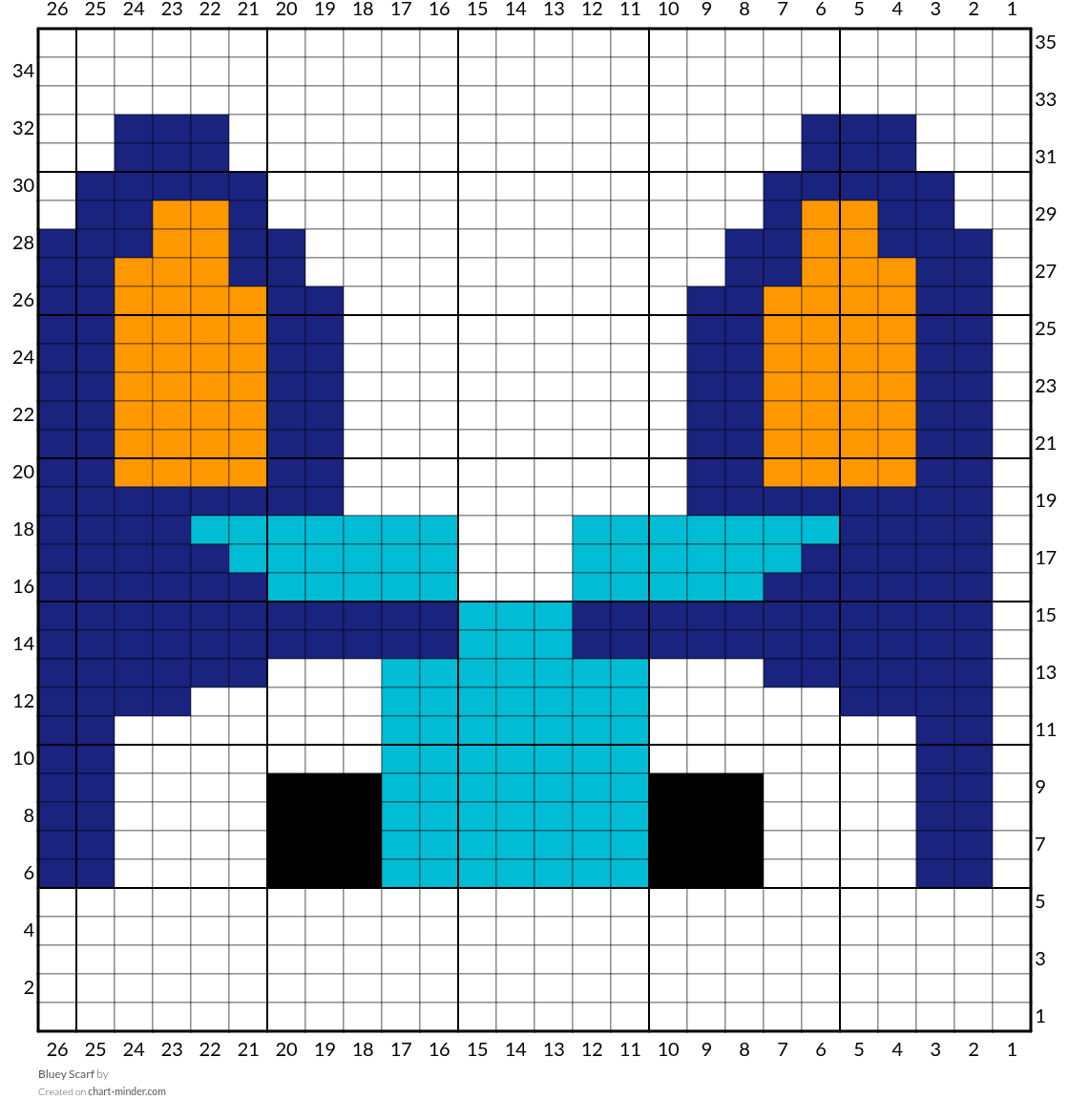 Bluey Scarf