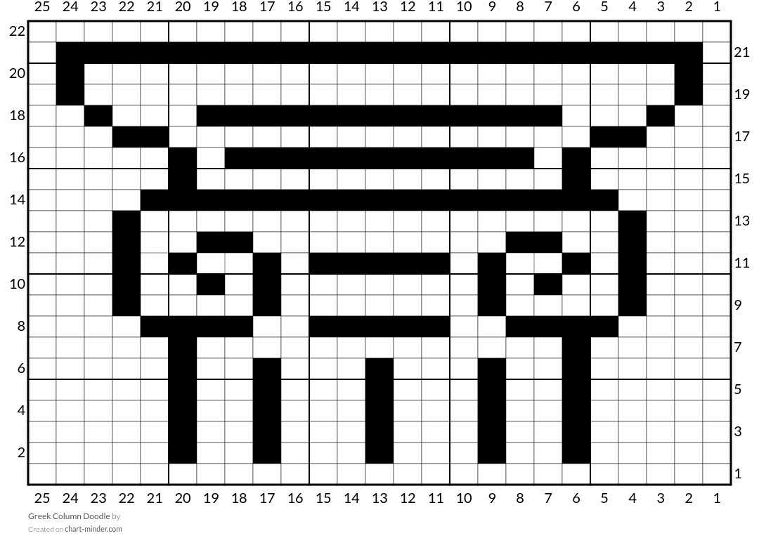 Greek Column Doodle
