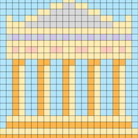 Greek Temple Doodle