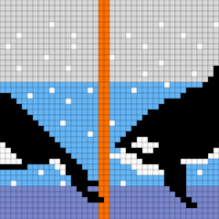 Copy of Copy of Copy of two orcas