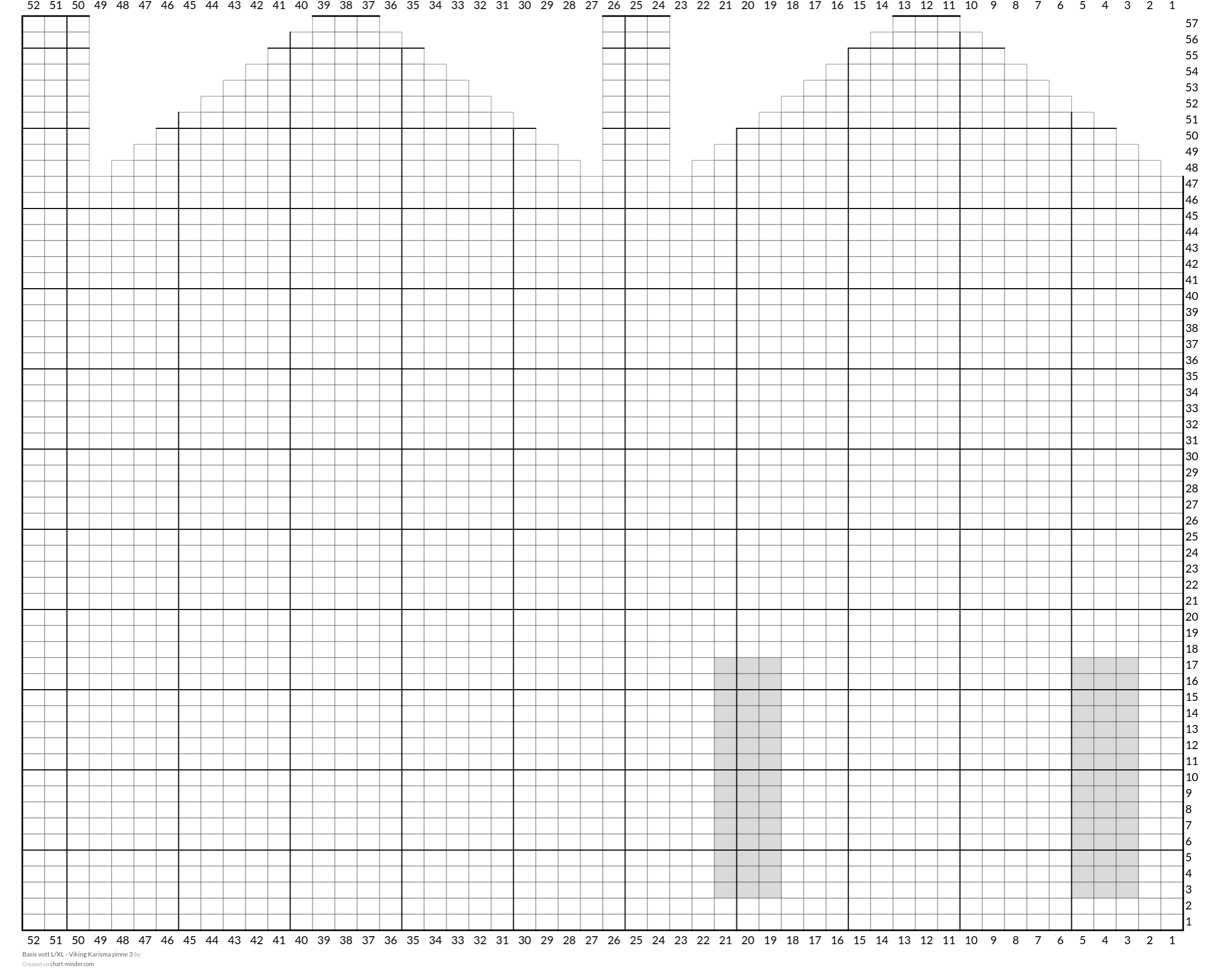 Basis vott L/XL - Viking Karisma pinne 3