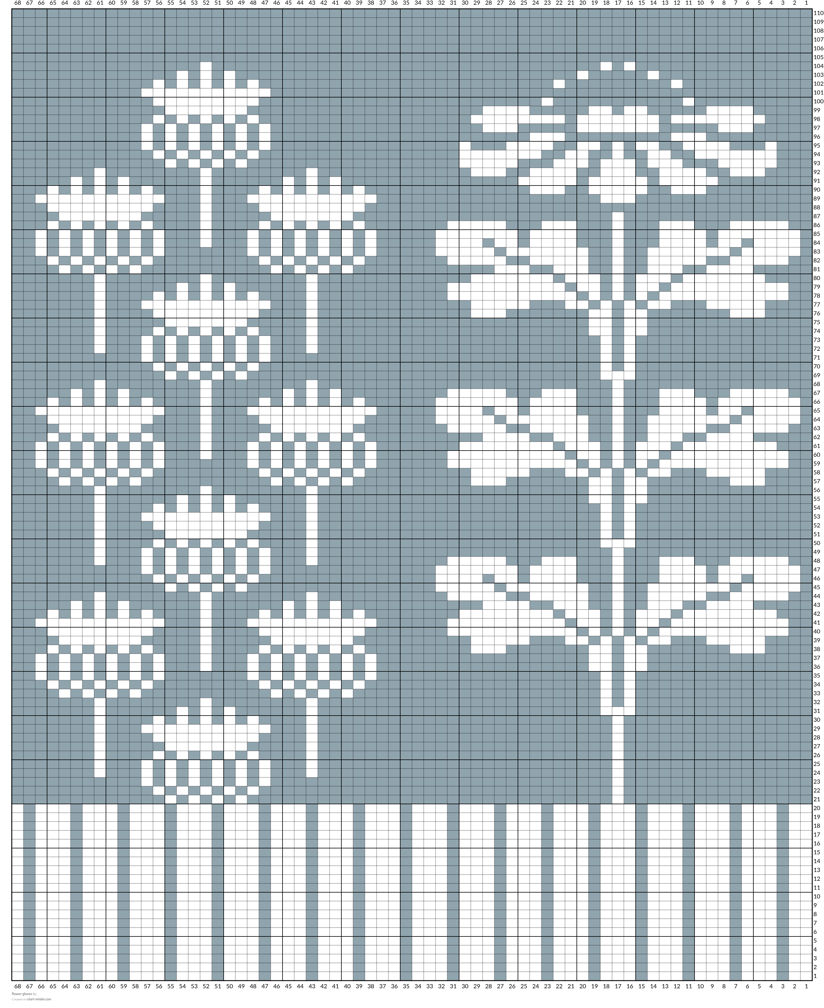 flower gloves 