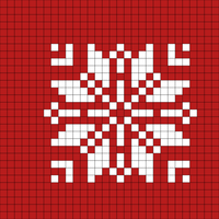 Snowflake Hat (bulky)