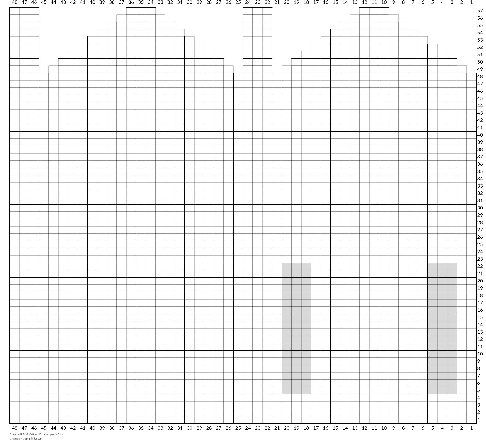 Basis vott S/M - Viking Karisma pinne 3