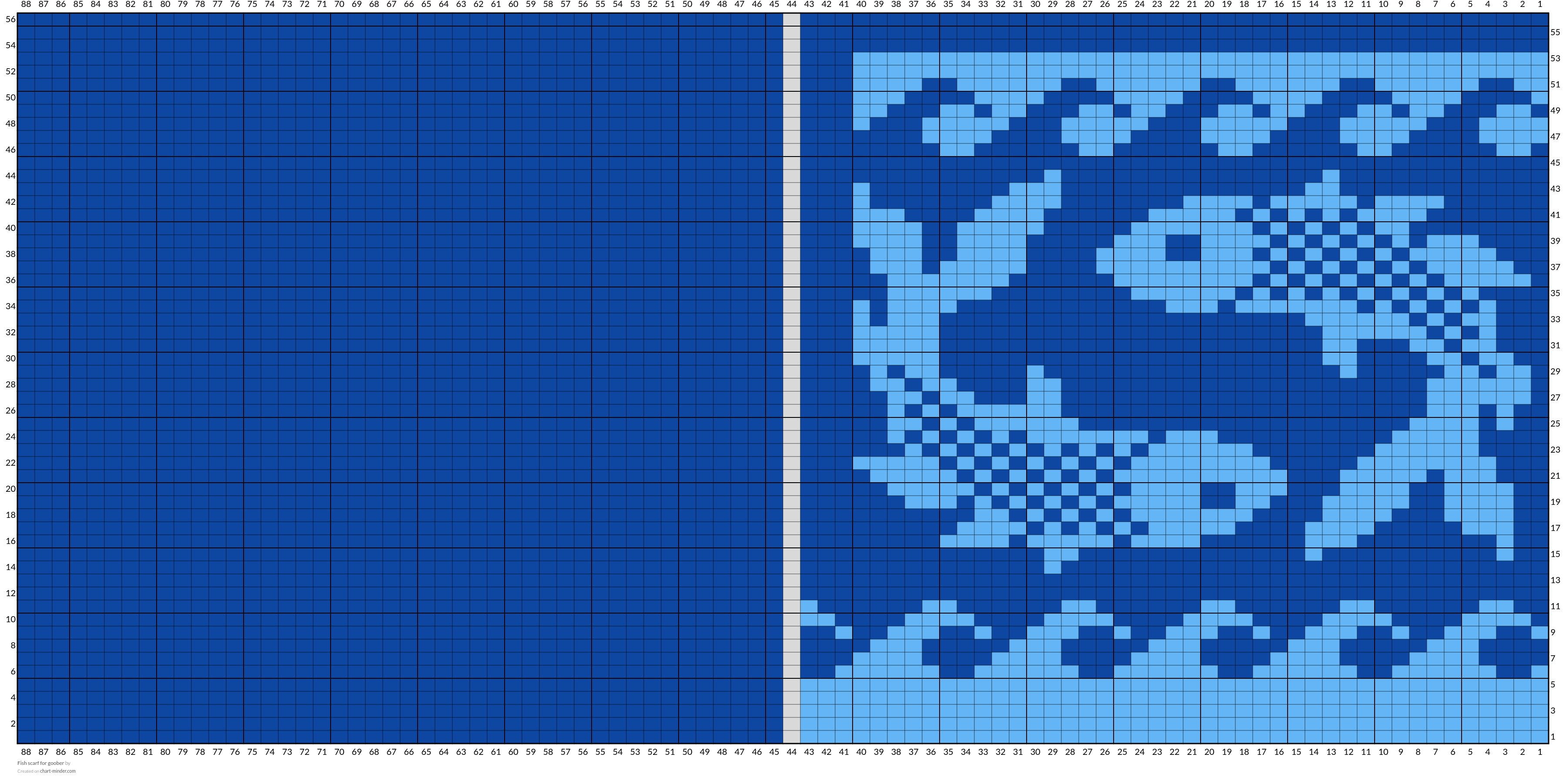 Fish scarf for goober