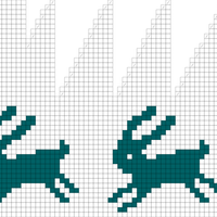 BUNNIES LEAPING