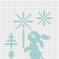 January Bunny Blanket Panel