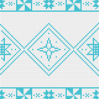 Krotahals kvit og blå