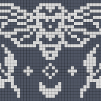 Cicada font+back