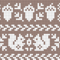 Squirrels - Monochrome