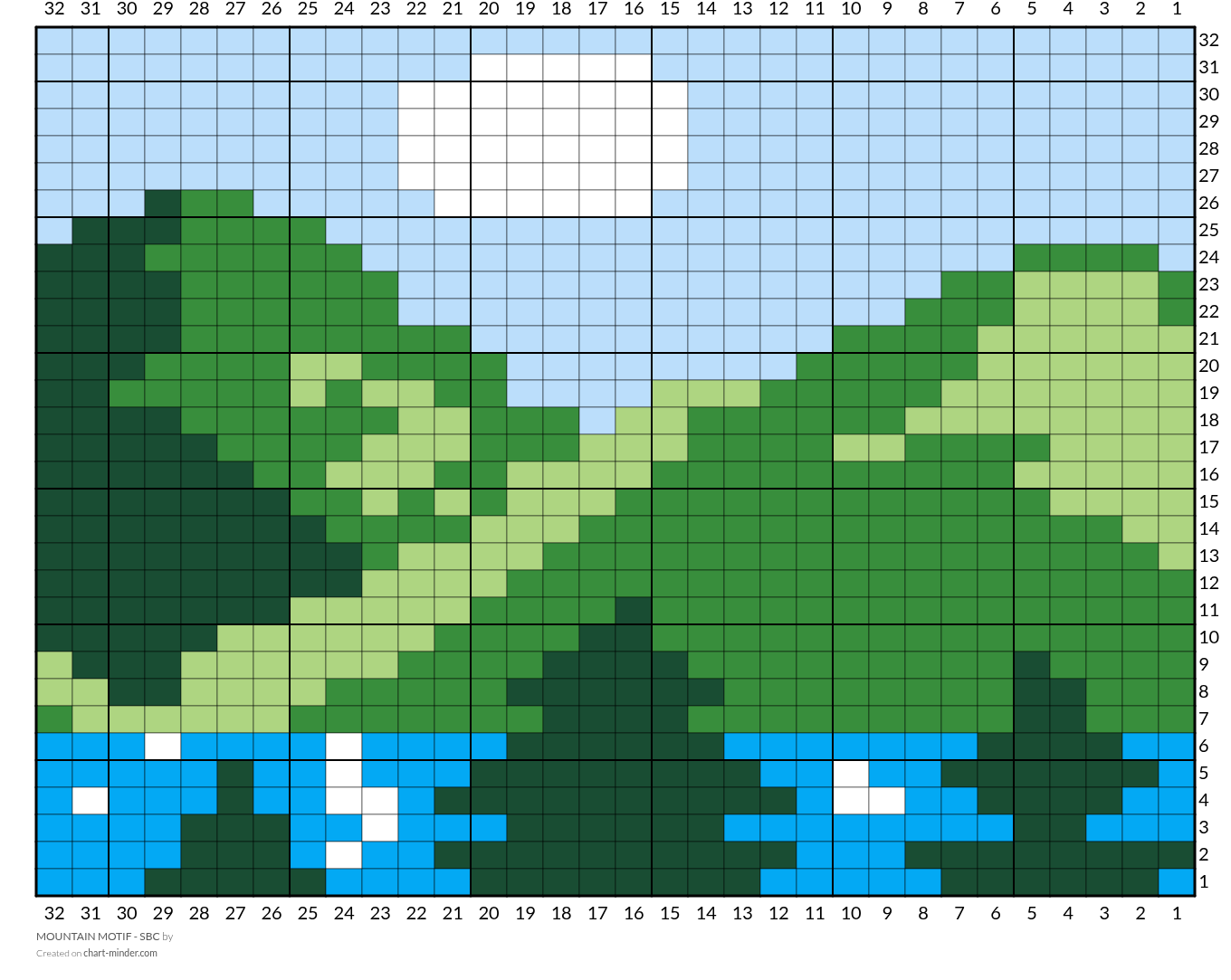 MOUNTAIN MOTIF - SBC