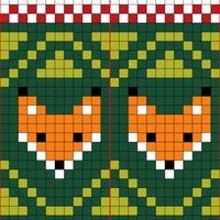 Fox Face stocking