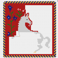 Unicorn tapestry