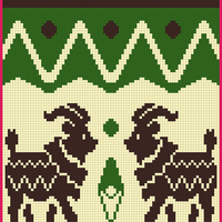 Back (wider) flat pattern (1)