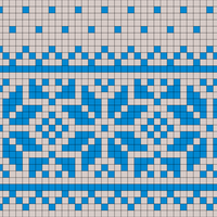 Copy of Hat with  norwegian traditional Pattern 