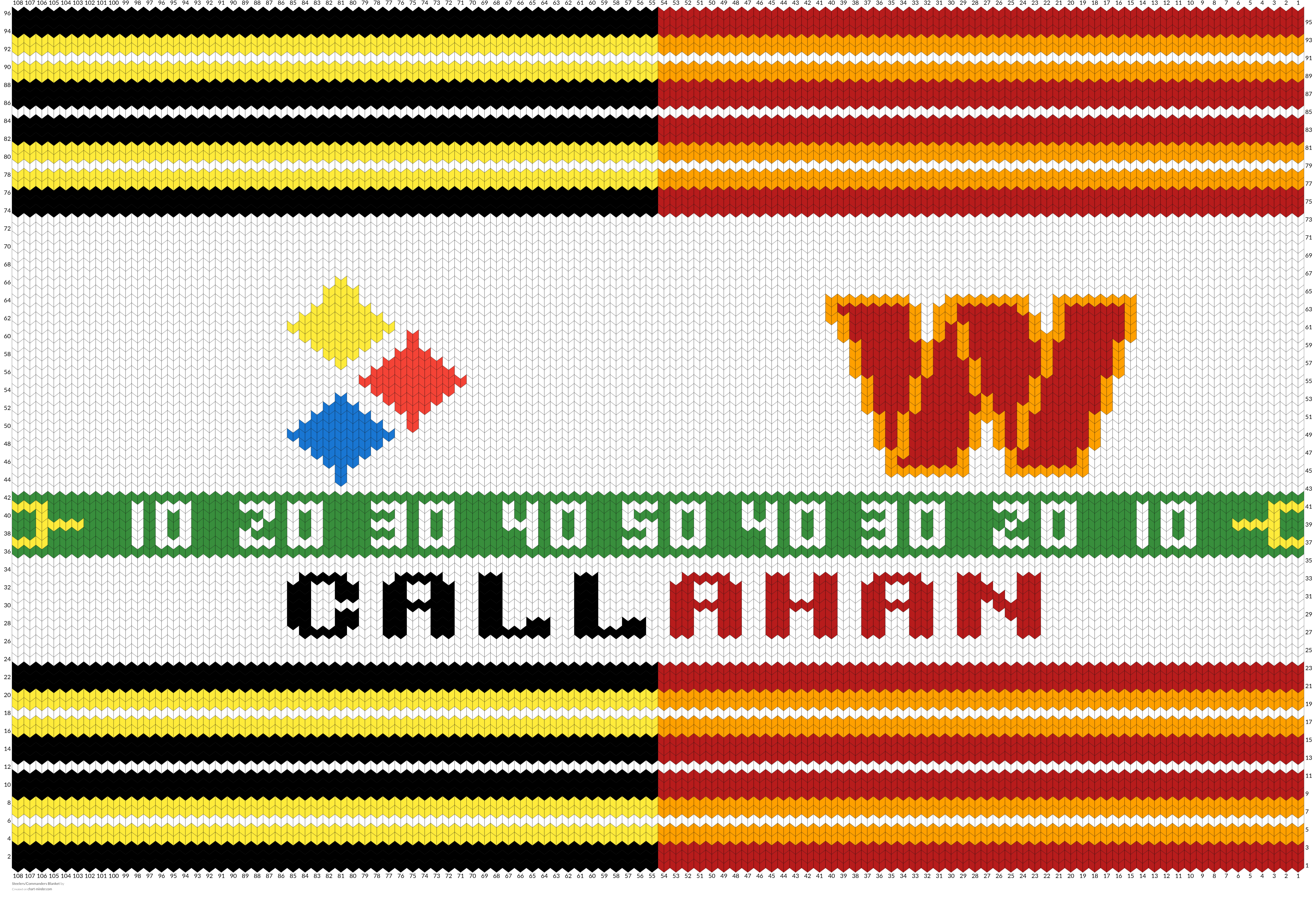 Steelers/Commanders Blanket