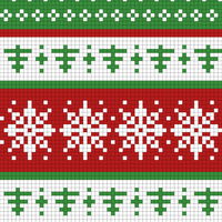 Nora Christmas stocking pattern