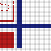 norsk flagg double sunday