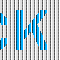 F-CK ICE Illusion Knit Chart