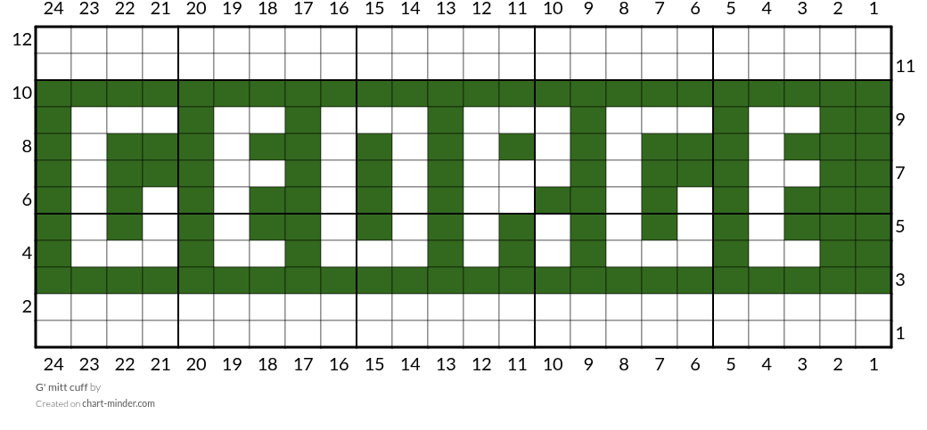 G' mitt cuff