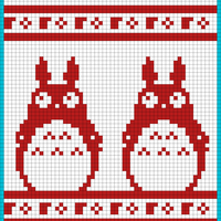 totoro colorwork