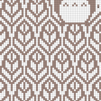 Totoro colorwork socks