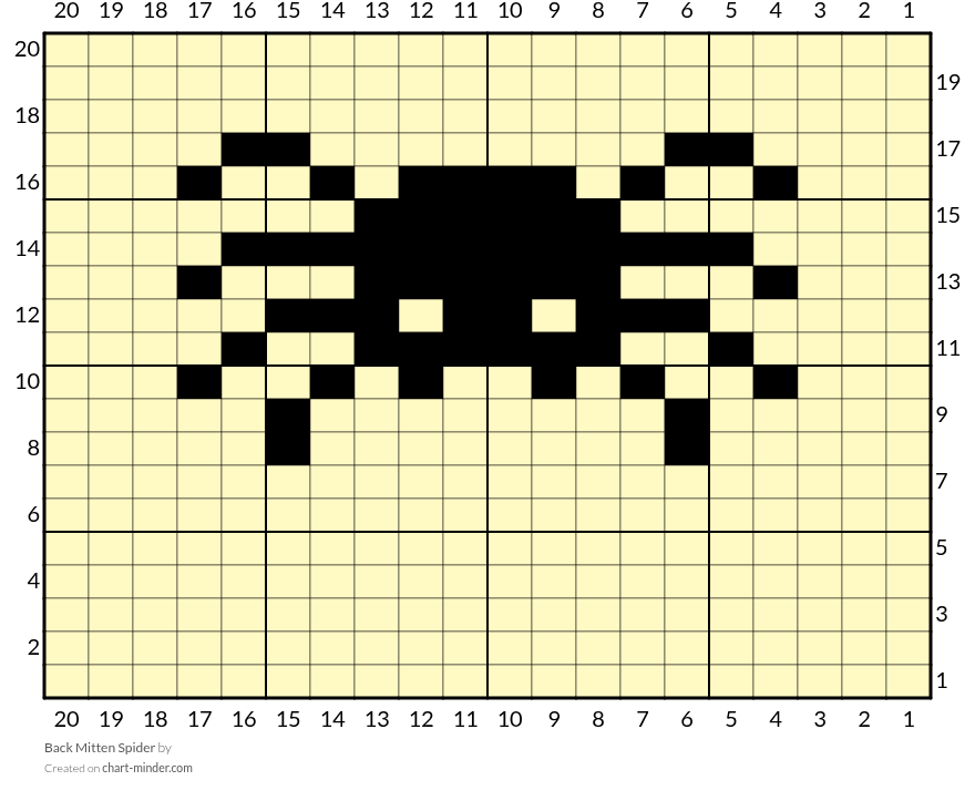 Back Mitten Spider