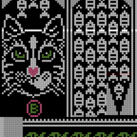 custom cat mitten - right