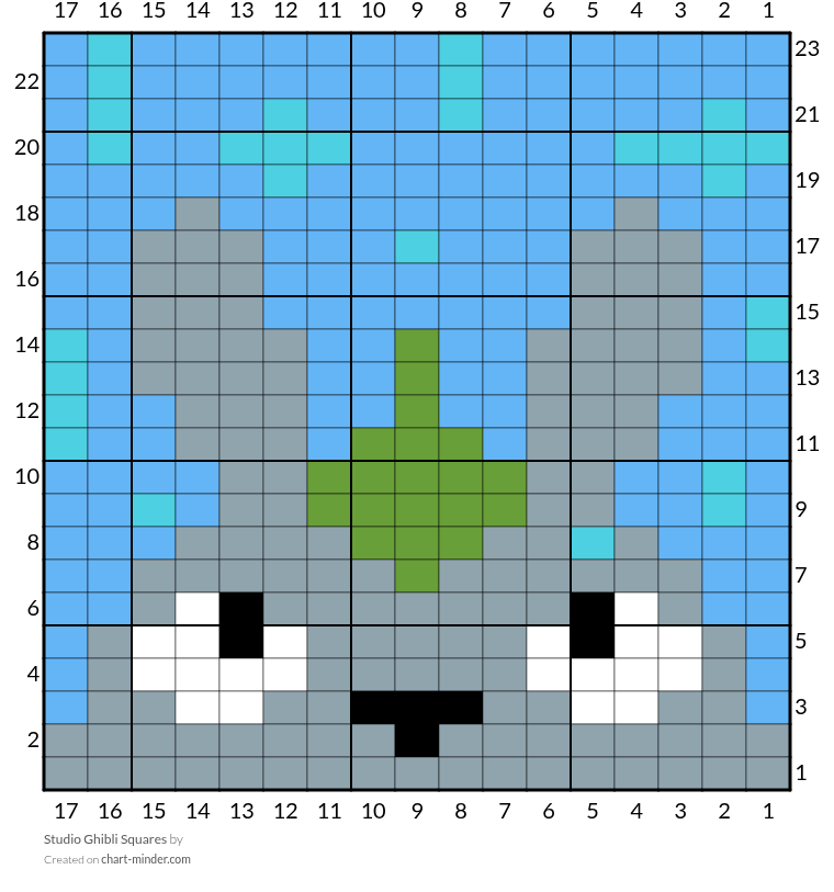 Studio Ghibli Squares
