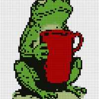 coffee frog