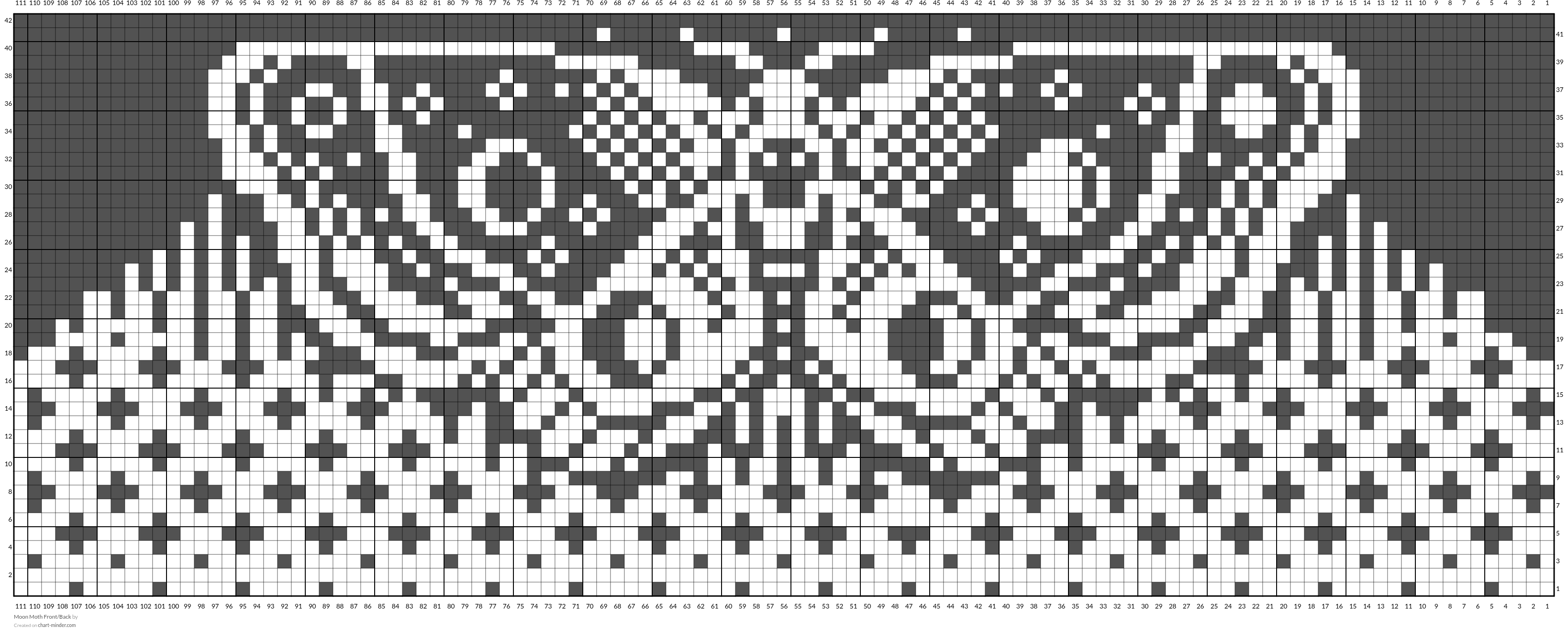 Moon Moth Front/Back