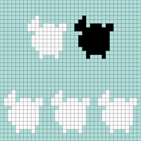 Doll Sized Diana Black Sheep Sweater Pattern