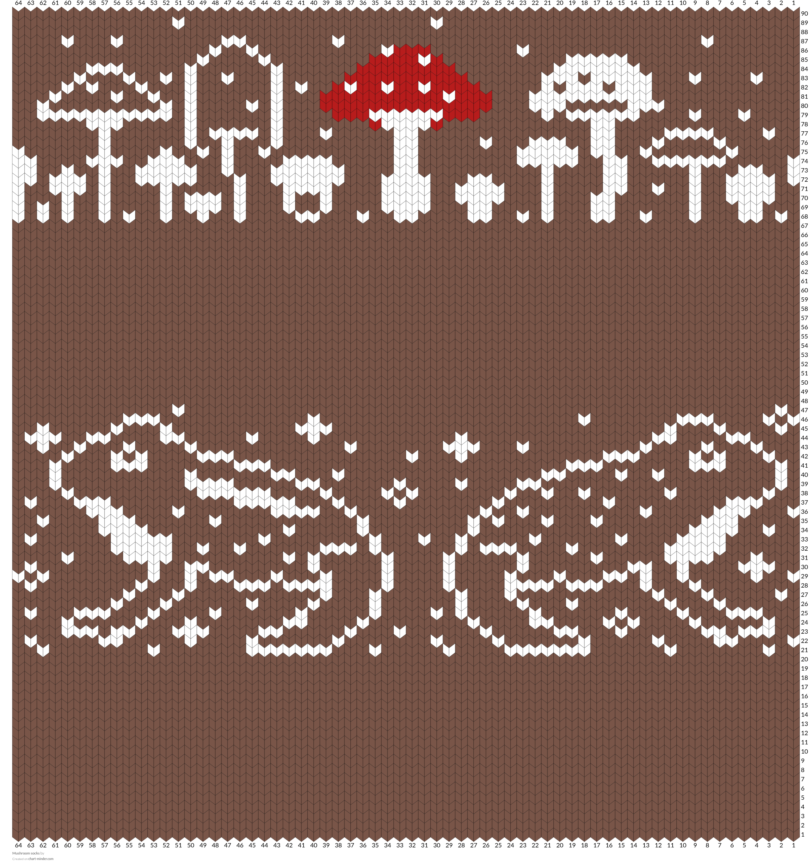 Mushroom socks