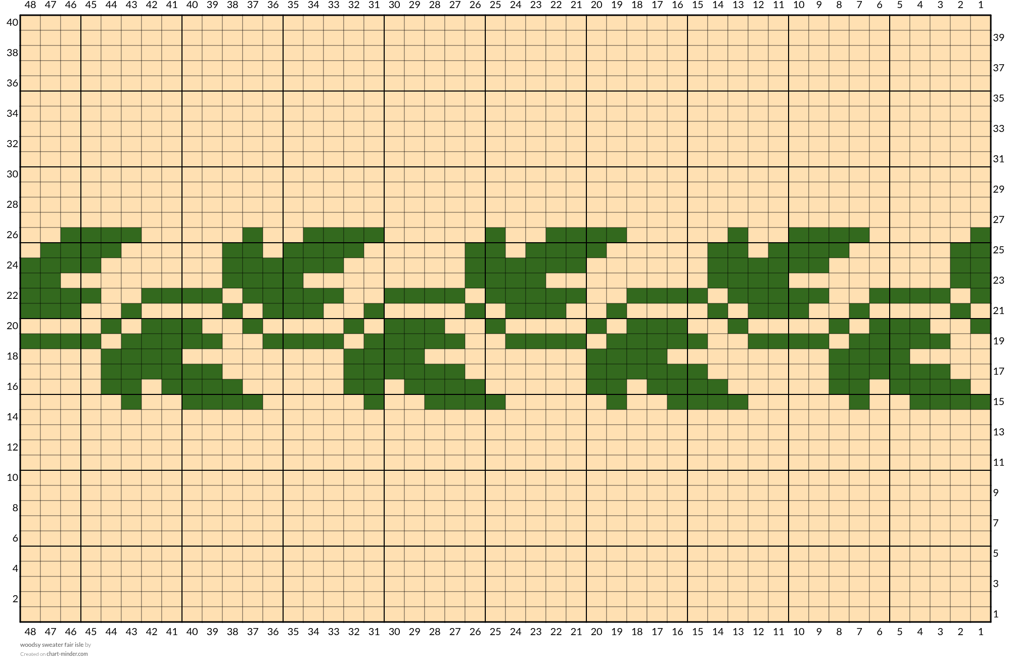 woodsy sweater fair isle