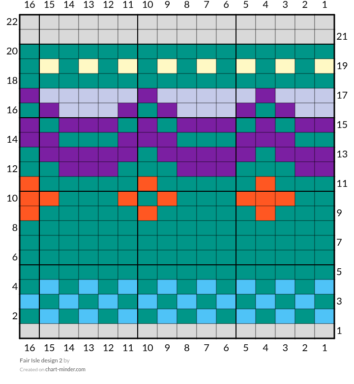 Fair Isle design 2