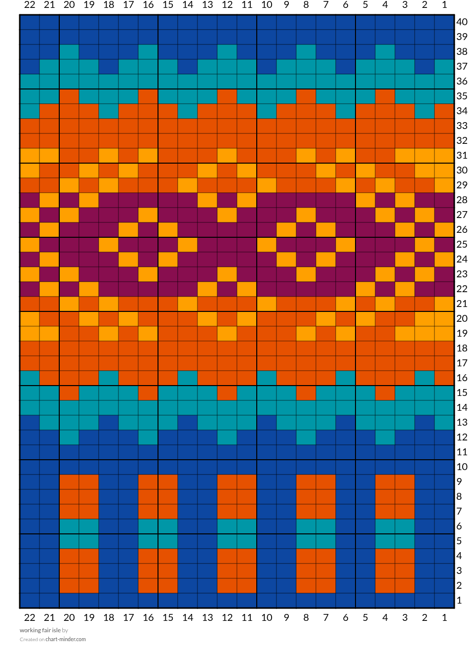 working fair isle