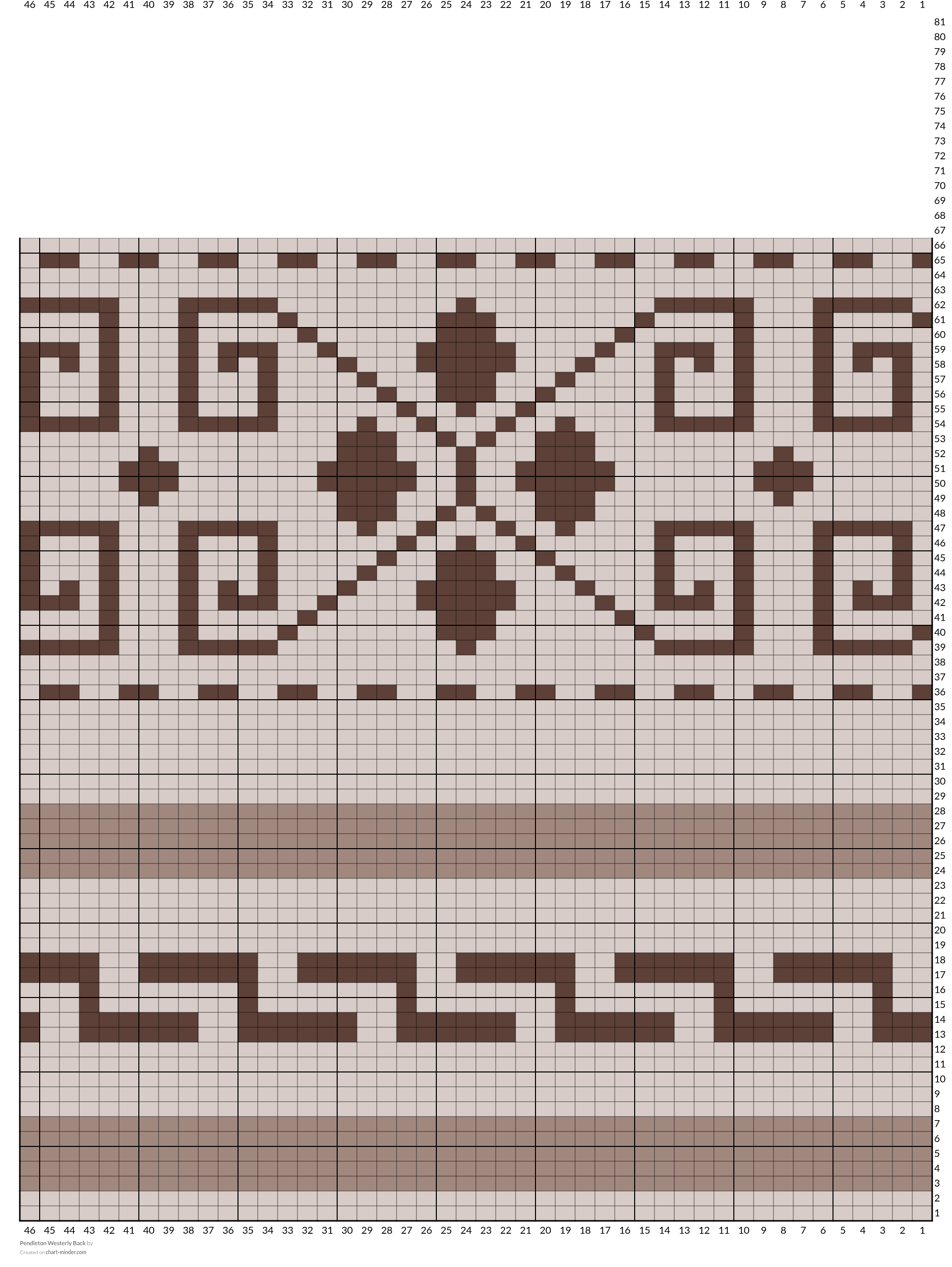 Pendleton Westerly Back