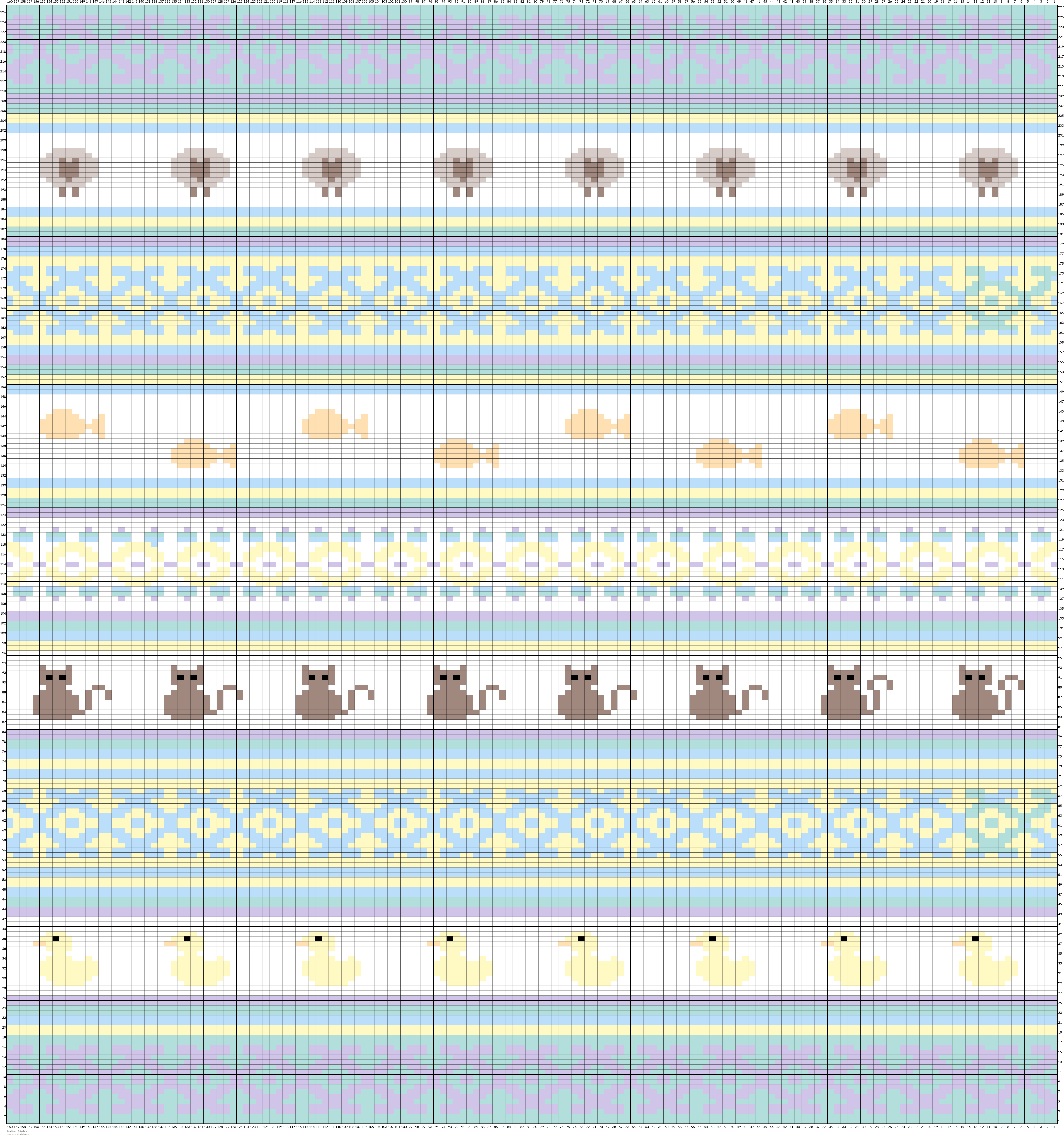 Baby Stripes Animals