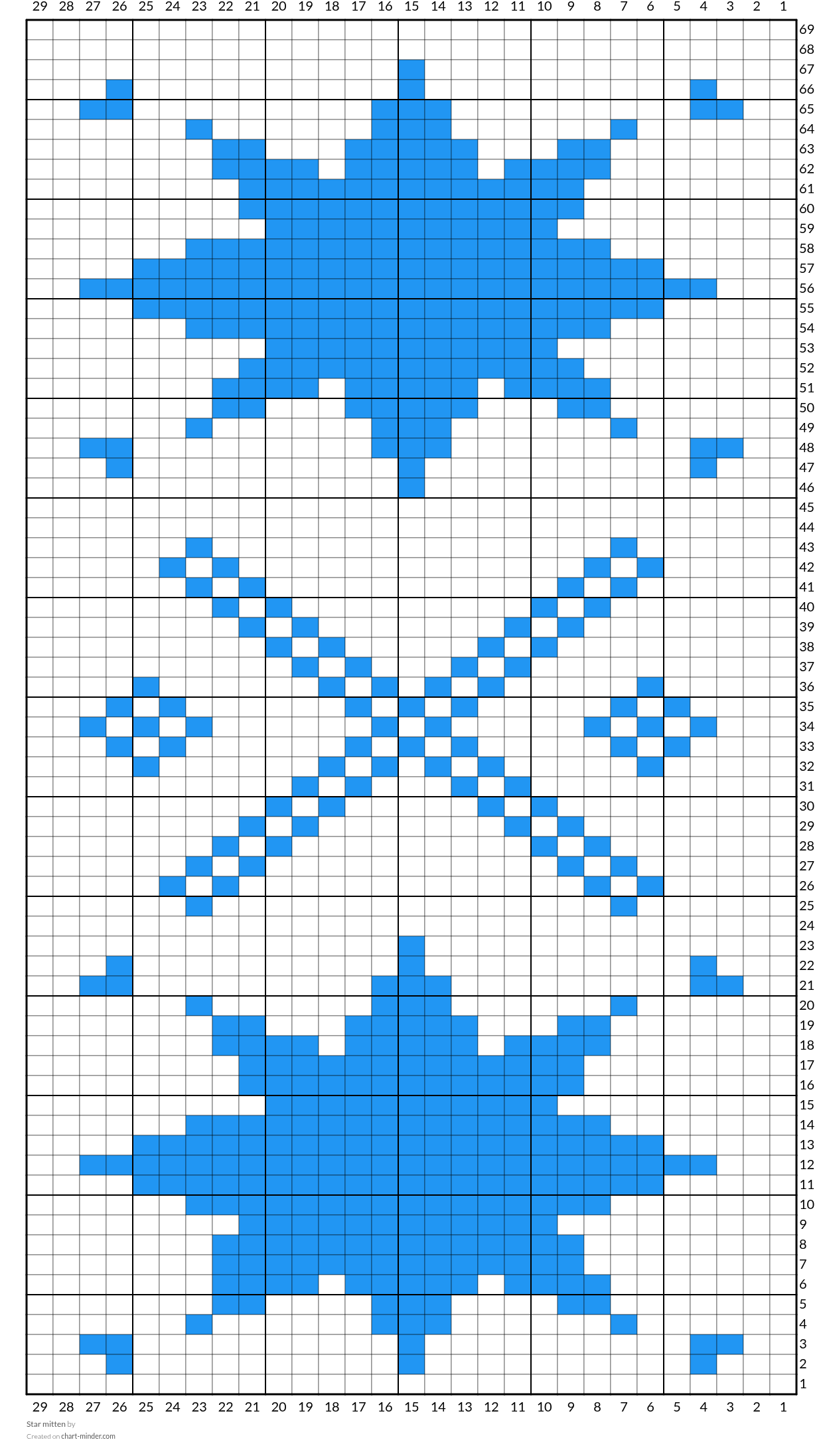 Star mitten