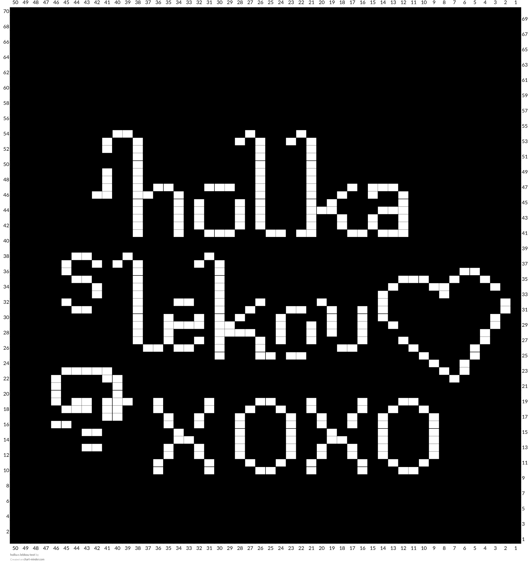 holka s lebkou text