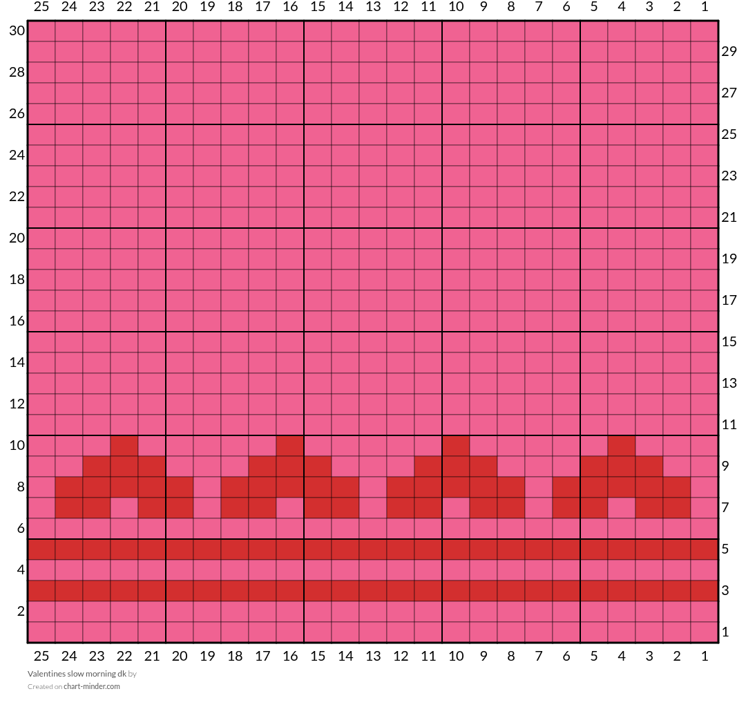Valentines slow morning dk