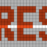 Resist Hat with snowflake motif