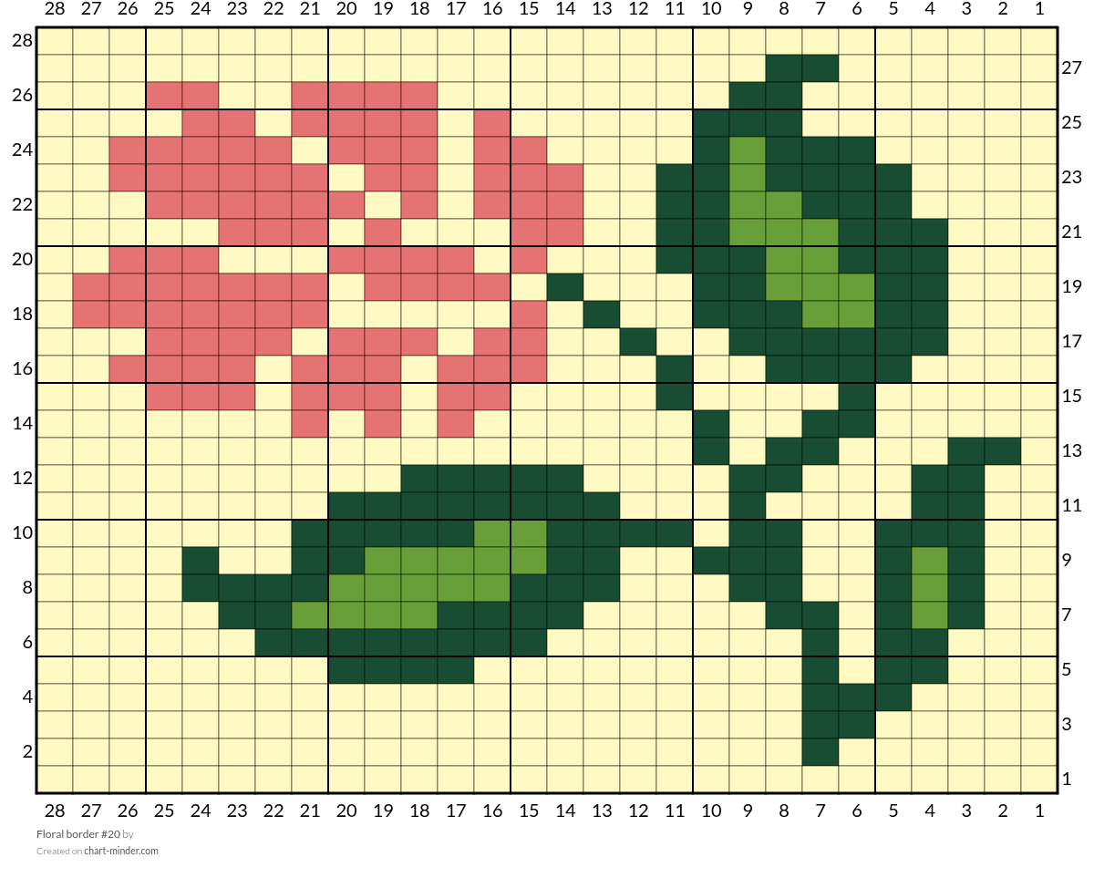 Floral border #20