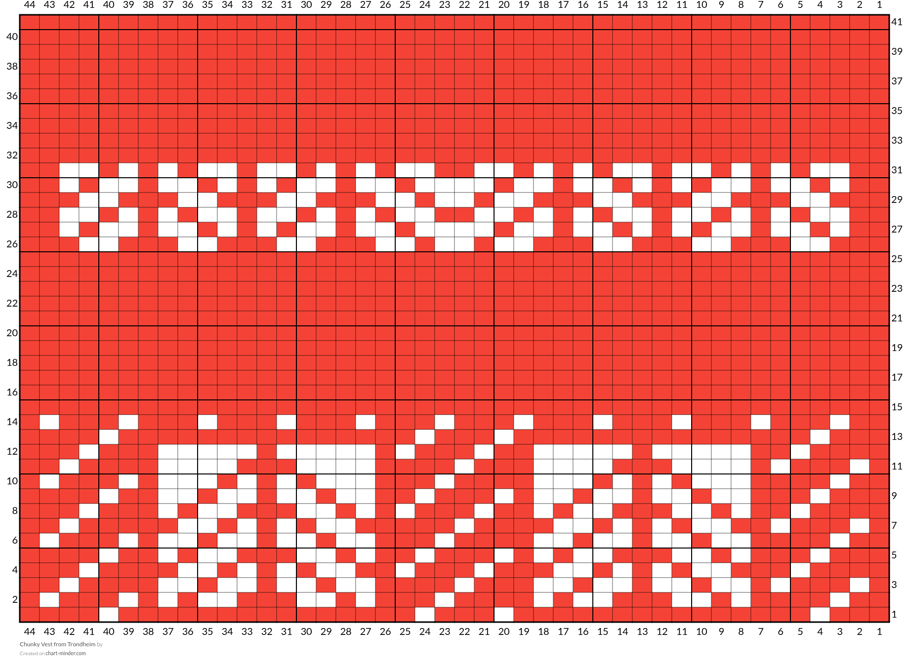 Chunky Vest from Trondheim