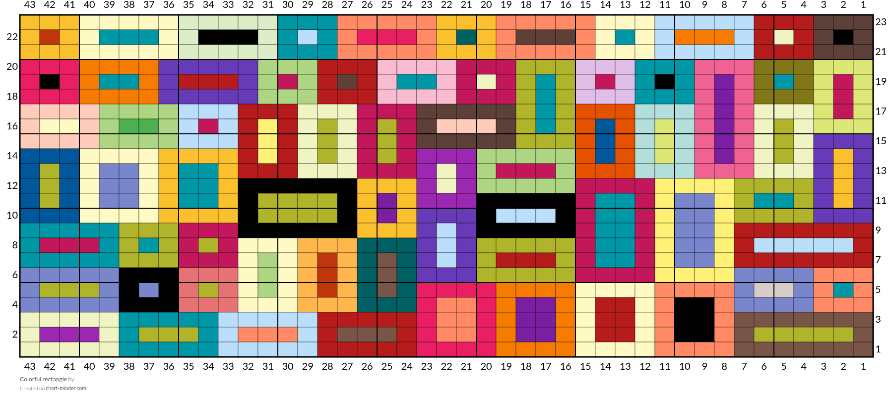 Colorful rectangle